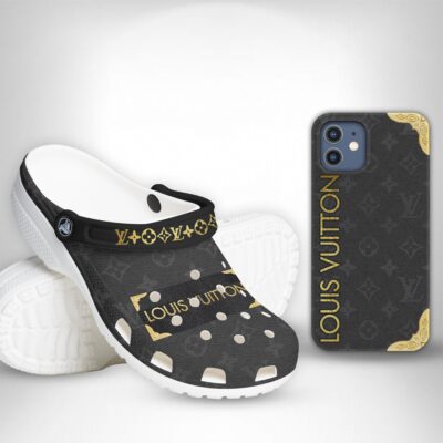 LV | Premium Crocs & Phonecase Set CB184-LV-HYT-TH-29052503