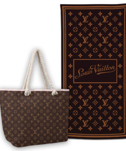 LV | Premium Tote Bag & Beach Towel Set BTBT168-LV-HYT-TH-28052507