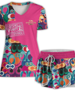 COACH | Premium Athletic V-Neck Shirts & Shorts CB187-CCH-HYT-TT-21052507