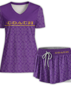 COACH | Premium Athletic V-Neck Shirts & Shorts CB187-CCH-HYT-TT-21052506