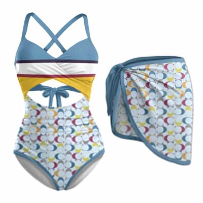 COACH | Premium 1pcs Swimsuit & Beach Sarong CB186-CCH-HYT-TH-21052506