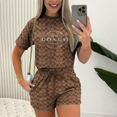 NEW RELEASE-COACH®: Summer Casual 2 Pcs Set In Signature Monogram THY3486NTS03