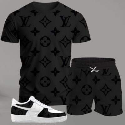 LV | Premium Tracksuit And Sneaker Combo For Men CHIC5230110