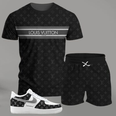 LV | Premium Tracksuit And Sneaker Combo For Men CHIC5230107