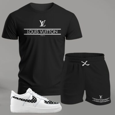 LV | Premium Tracksuit And Sneaker Combo For Men CHIC5230105