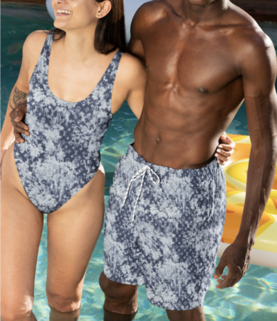 LV | Luxury  Swimsuit + Short Couple Set for Summer Vacation LYA21032521