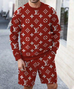 LV | Best Selling Limited Edition Luxury Brand Sweatshirt + Short LYA29032514