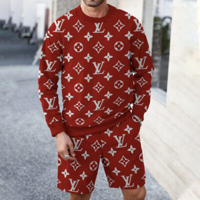 LV | Best Selling Limited Edition Luxury Brand Sweatshirt + Short LYA29032514