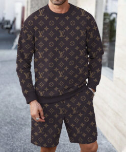 LV | Best Selling Limited Edition Luxury Brand Sweatshirt + Short LYA29032509