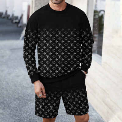 LV | Best Selling Limited Edition Luxury Brand Sweatshirt + Short LYA29032513
