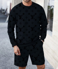 LV | Best Selling Limited Edition Luxury Brand Sweatshirt + Short LYA29032511