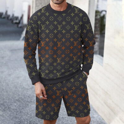 LV | Best Selling Limited Edition Luxury Brand Sweatshirt + Short LYA29032507