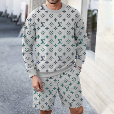 LV | Best Selling Limited Edition Luxury Brand Sweatshirt + Short LYA29032503