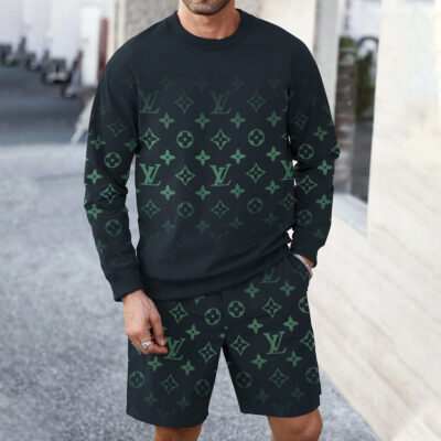 LV | Best Selling Limited Edition Luxury Brand Sweatshirt + Short LYA29032502