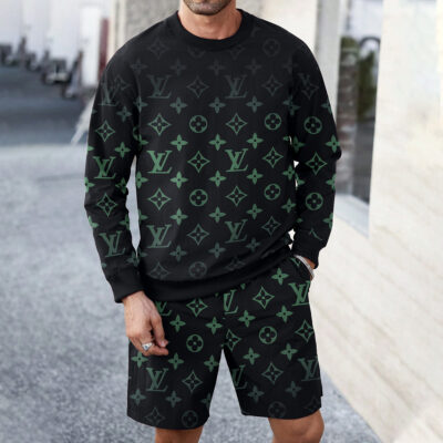 LV | Best Selling Limited Edition Luxury Brand Sweatshirt + Short LYA29032501