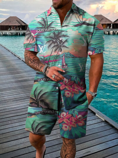 LV | Signature Hawaii Shirt & Short AZS20032551
