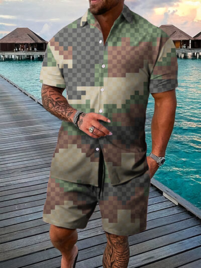 LV | Signature Hawaii Shirt & Short AZS20032548