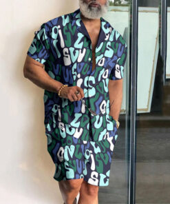 LV | Signature Hawaii Shirt & Short AZS20032531
