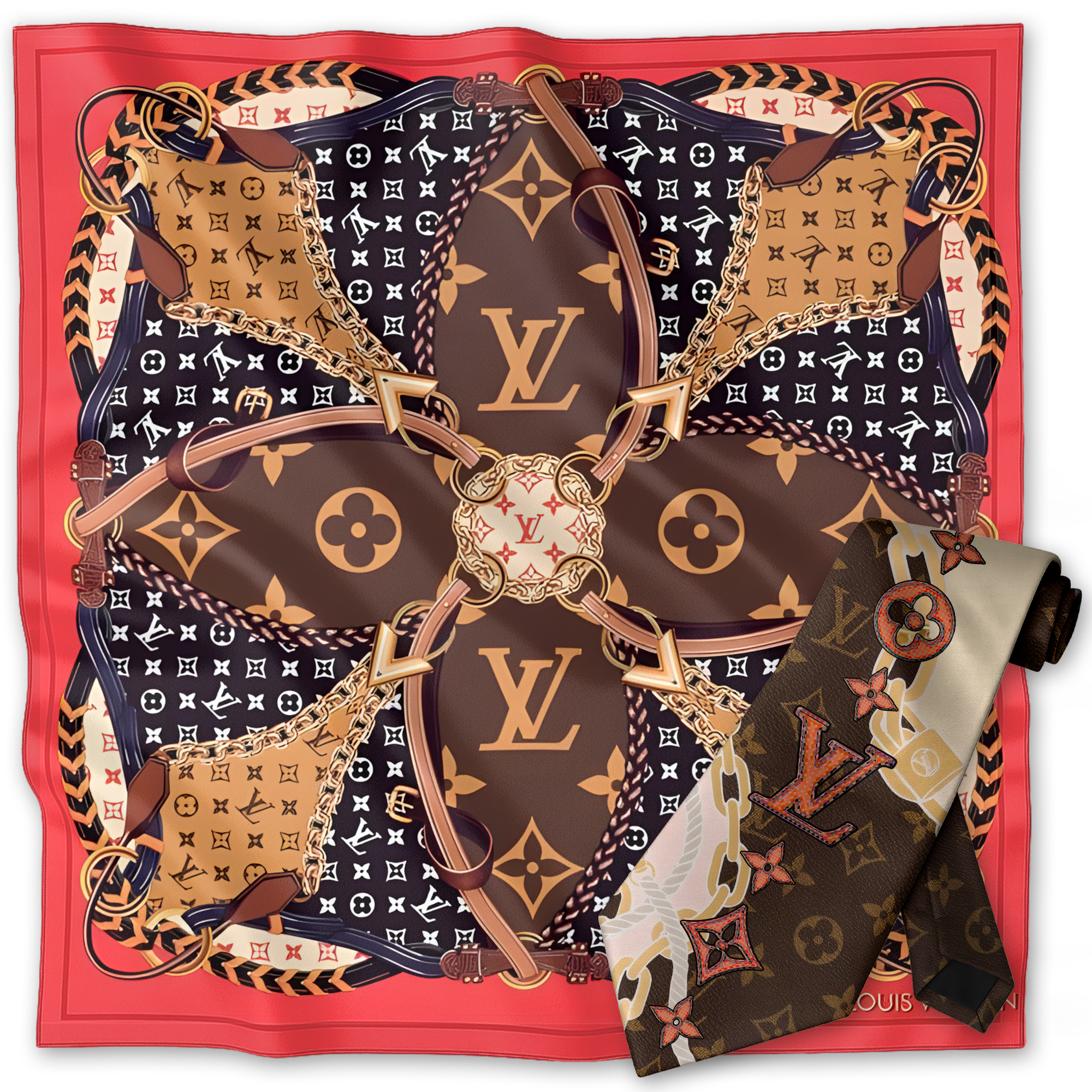 LV | Premium Scarf & Necktie CB256-LV-HYT-TT-27062504