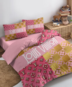 LV | Premium 3Pcs Bedding Set 3BS73-LV-HYT-TT-24062504 - Full (75"×90")