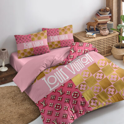 LV | Premium 3Pcs Bedding Set 3BS73-LV-HYT-TT-24062504