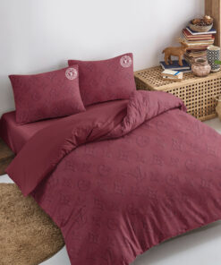 LV | Premium 3Pcs Bedding Set 3BS73-LV-HYT-TT-24062506 - King (90"×104")