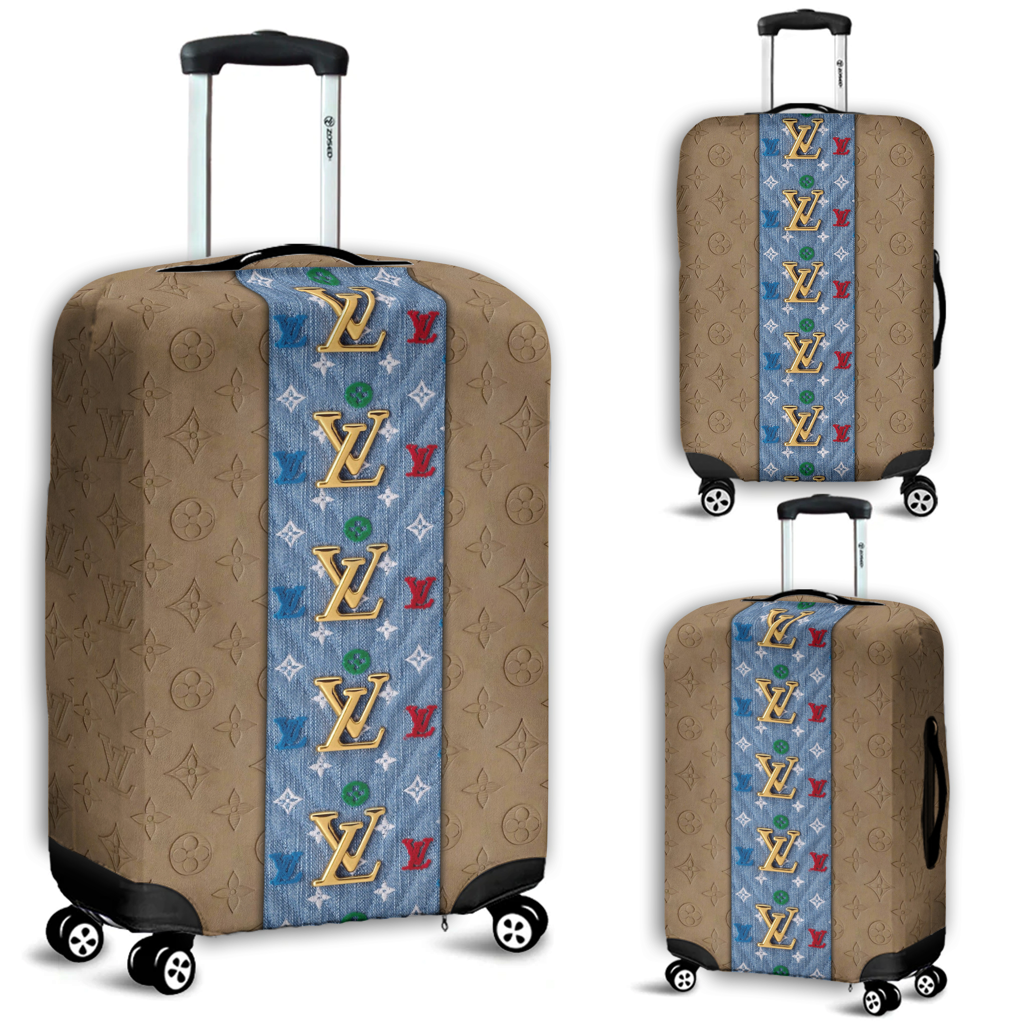 LV | Premium Luggage Cover LC77-LV-HYT-TT-25062506 - L (26"x29")