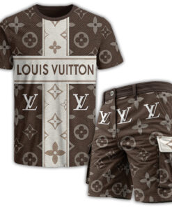 LV | Premium T-Shirt & Cargo Shorts Set CB240-LV-HYT-TT-13062503