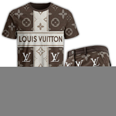 LV | Premium T-Shirt & Cargo Shorts Set CB240-LV-HYT-TT-13062503