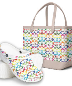 COACH | Premium Crocs & Rubber Tote Bag Combo CB235-CCH-HYT-NA-12062502