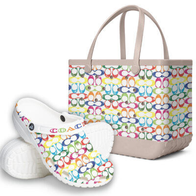 COACH | Premium Crocs & Rubber Tote Bag Combo CB235-CCH-HYT-NA-12062502
