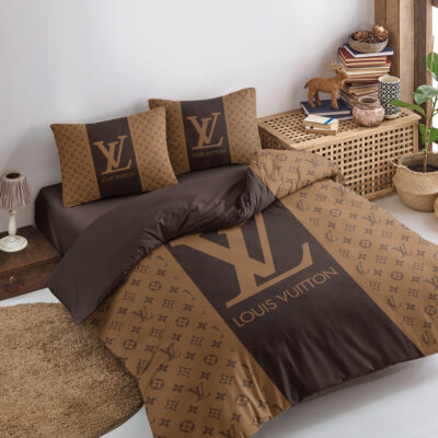 LV | Premium 3Pcs Bedding Set 3BS73-LV-HYT-TT-24062502 - Twin (68"×86")