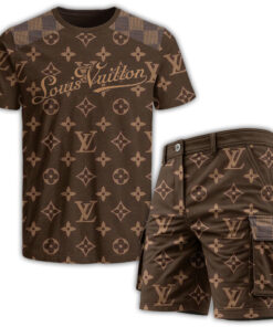 LV | Premium T-Shirt & Cargo Shorts Set CB240-LV-HYT-TT-13062504