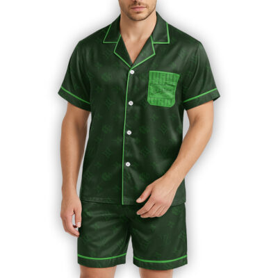 LV | Premium Men's Short Sleeve Button Down Pajamas PS249-LV-HYT-TT-23062507