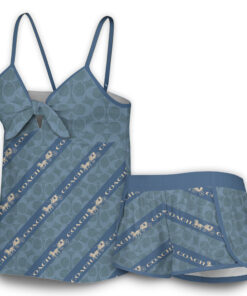 COACH | Premium Women's Tank Top & Shorts Sleep Set SSS195-CCH-HYT-TT-09062506