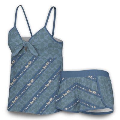 COACH | Premium Women's Tank Top & Shorts Sleep Set SSS195-CCH-HYT-TT-09062506