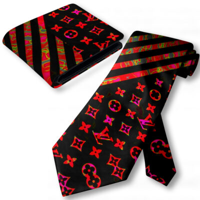 LV | Premium Wallet & Necktie CB204-LV-HYT-TT-06062505