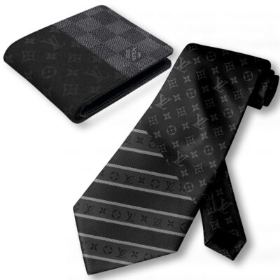 LV | Premium Wallet & Necktie CB204-LV-HYT-TT-06062506 - Wallet