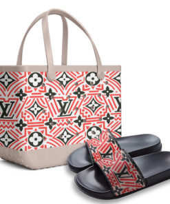 LV | Premium Slipper & Rubber Tote Bag Combo CB200-LV-HYT-NA-05062505
