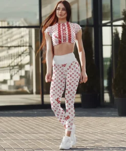 Supreme | Premium Crop Top Leggings Set AT34