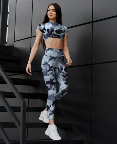 LV | Premium Crop Top Leggings Set AT21