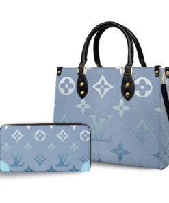 LV | Premium Leather Handbag & Zip Wallet Combo CB296-LV-HYT-NA-17072503