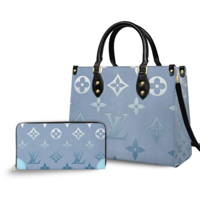 LV | Premium Leather Handbag & Zip Wallet Combo CB296-LV-HYT-NA-17072503