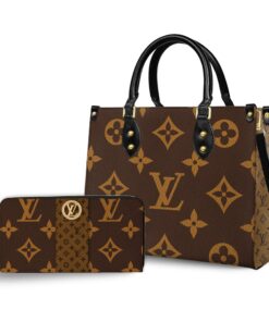 LV | Premium Leather Handbag & Zip Wallet Combo CB296-LV-HYT-NA-17072501