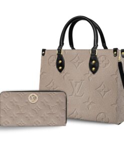 LV | Premium Leather Handbag & Zip Wallet Combo CB296-LV-HYT-NA-17072502