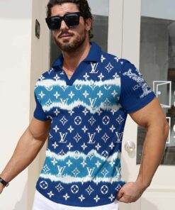 LV | Premium Short Sleeve Polo Sweater PLSW286-LV-HYT-16072503
