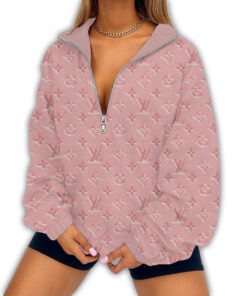 LV | Premium Half-Zip Sweatshirt JA164-LV-HYT-TT-18072504