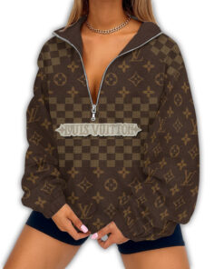 LV | Premium Half-Zip Sweatshirt JA164-LV-HYT-TT-18072501