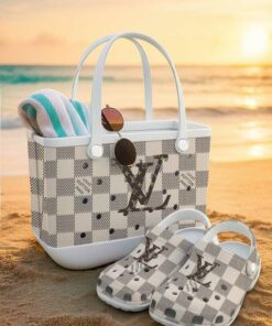 LV | Premium Crocs & Rubber Tote Bag Combo LYA-140725