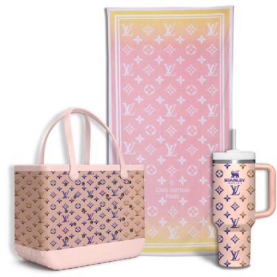 LV | Premium Rubber Tote Bag Summer Set CB257-LV-HYT-NA-04072504